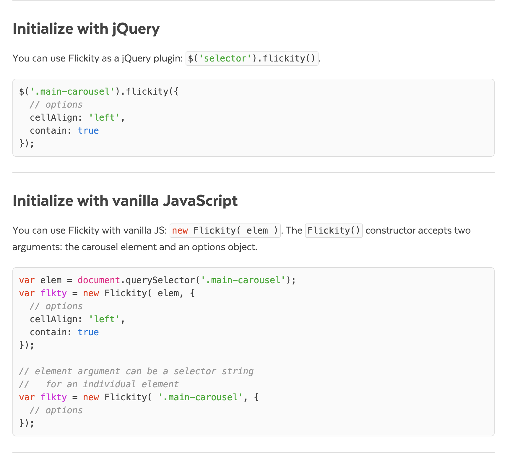 Flickity documentation example